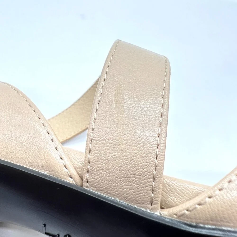 Lifestride Womens Size 8.5 8.5M Suki Beige Nude Tan Neutral Pumps Heels Shoes‎
